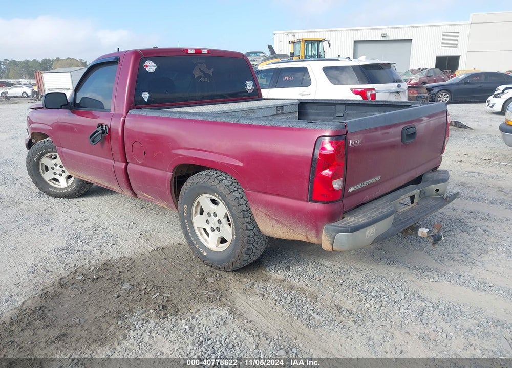2006 CHEVROLET SILVERADO 1500 LT1 VIN: 3GCEC14Z06G174022