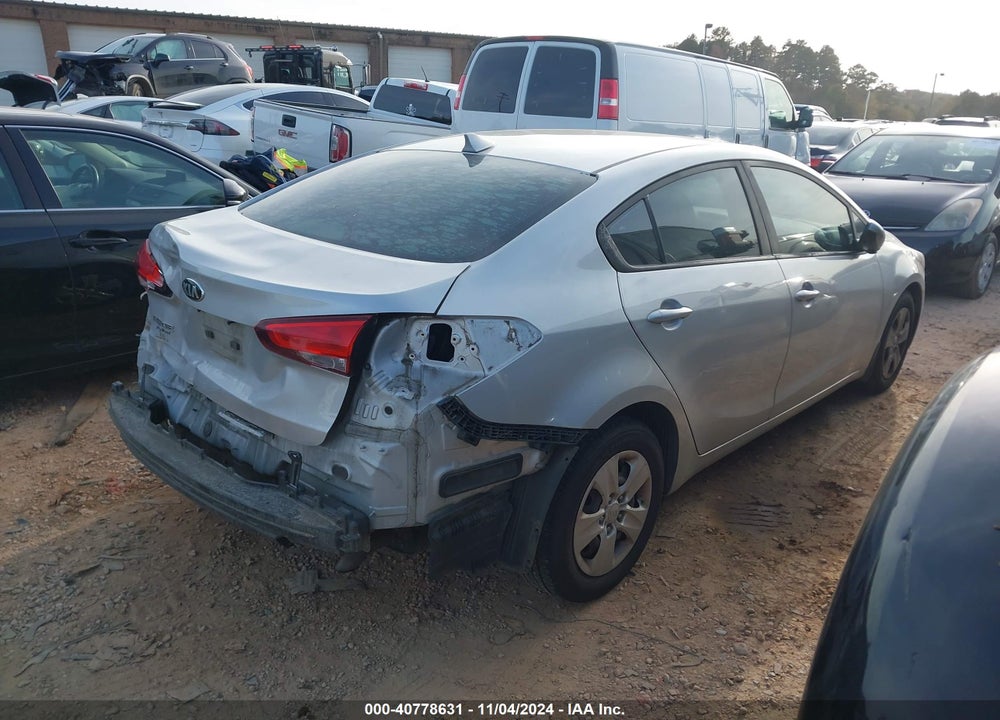 2017 KIA FORTE LX VIN: 3KPFK4A70HE138485