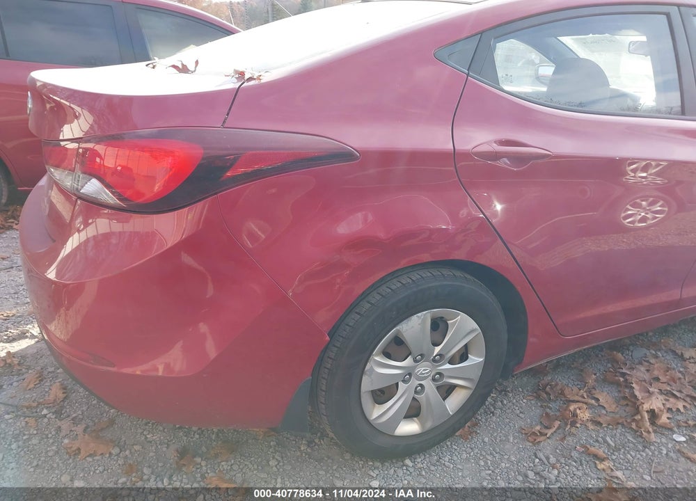 2016 HYUNDAI ELANTRA SE VIN: KMHDH4AE7GU543436