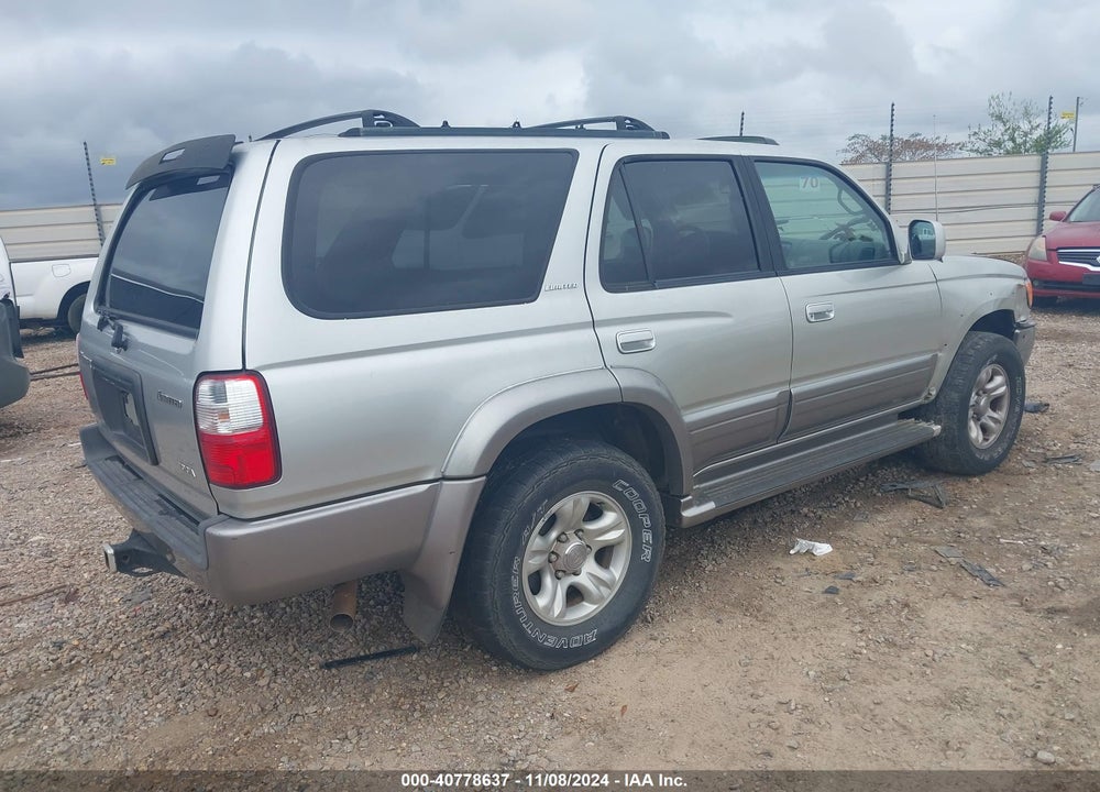2001 TOYOTA 4RUNNER LIMITED V6 VIN: JT3GN87R710194230