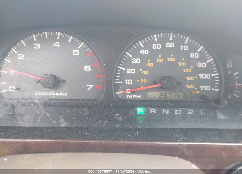 2001 TOYOTA 4RUNNER LIMITED V6 VIN: JT3GN87R710194230