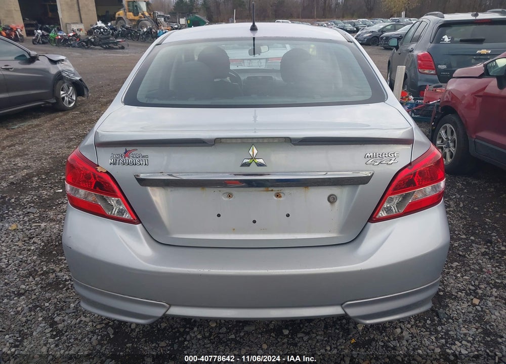 2017 MITSUBISHI MIRAGE G4 ES VIN: ML32F3FJ6HHF19811