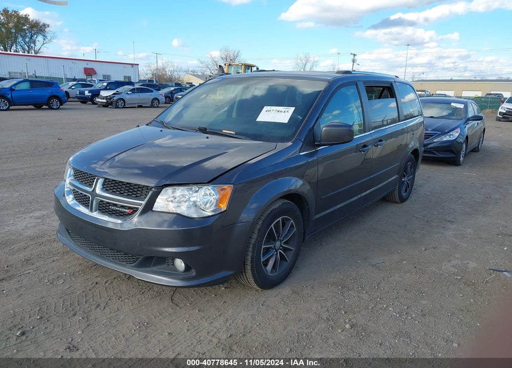 2017 DODGE GRAND CARAVAN SXT VIN: 2C4RDGCGXHR674106