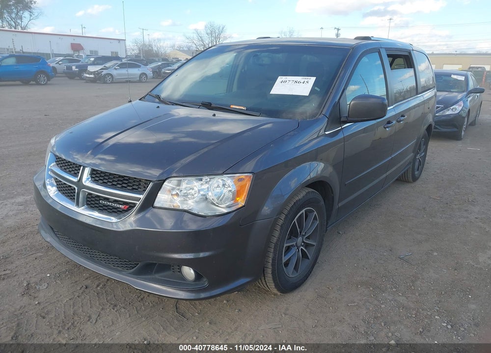 2017 DODGE GRAND CARAVAN SXT VIN: 2C4RDGCGXHR674106