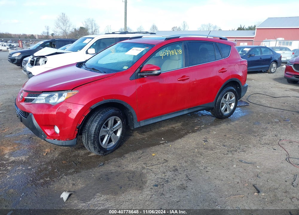 2015 TOYOTA RAV4 XLE VIN: 2T3WFREV7FW153593