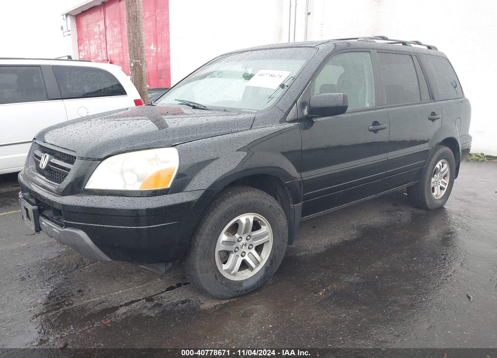 2005 HONDA PILOT EX-L VIN: 2HKYF18555H572392