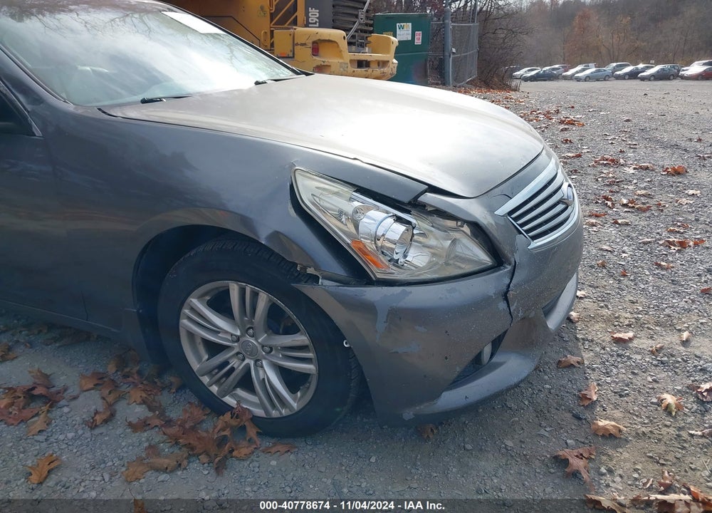 2011 INFINITI G37X VIN: JN1CV6AR7BM401560