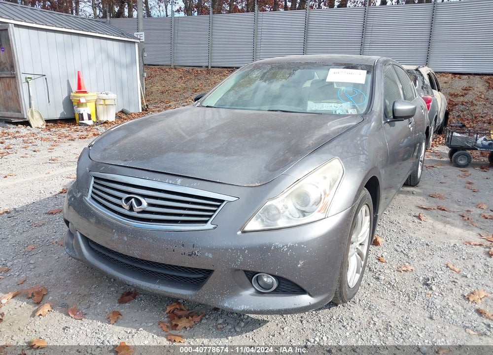 2011 INFINITI G37X VIN: JN1CV6AR7BM401560