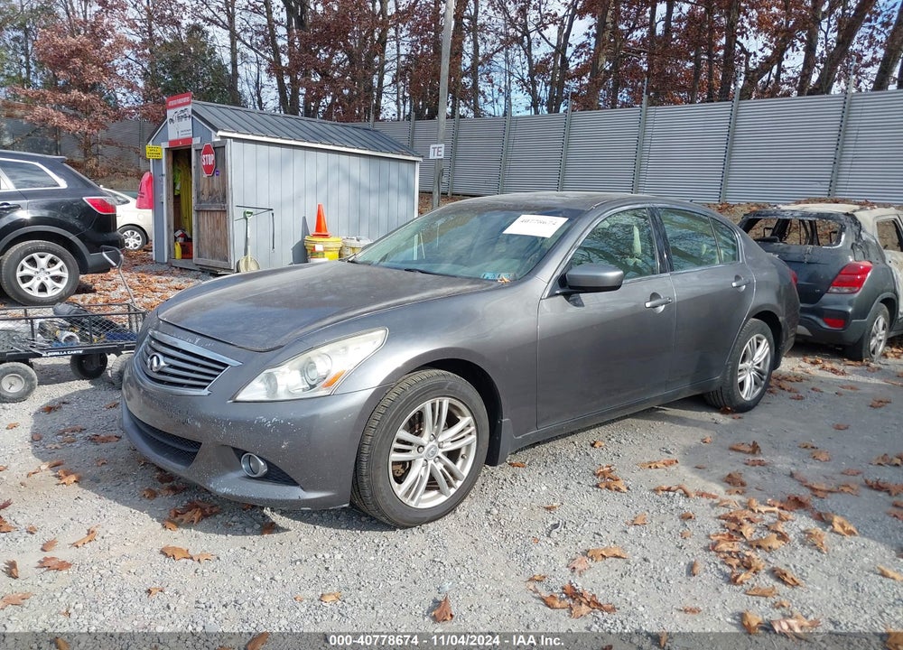 2011 INFINITI G37X VIN: JN1CV6AR7BM401560