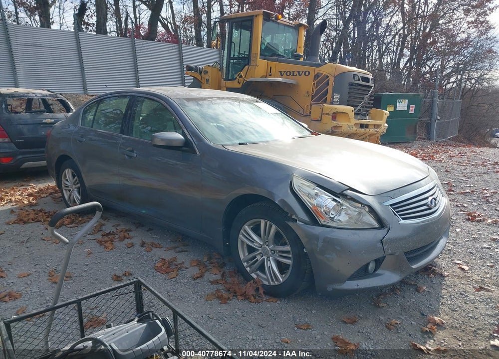 2011 INFINITI G37X VIN: JN1CV6AR7BM401560