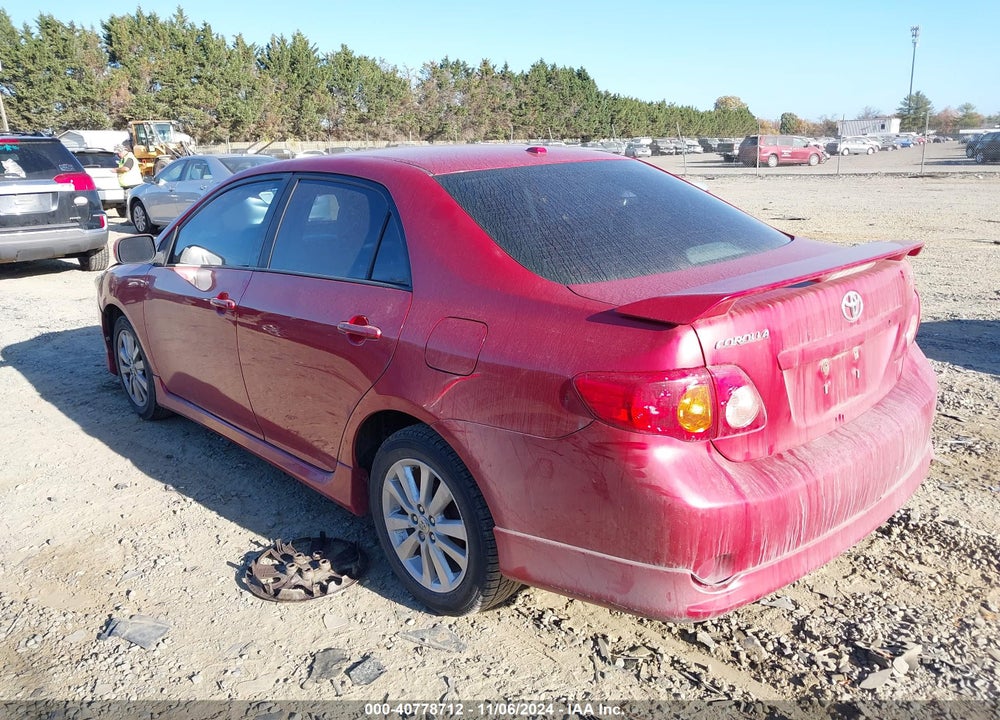 2010 TOYOTA COROLLA S VIN: 2T1BU4EE6AC463759
