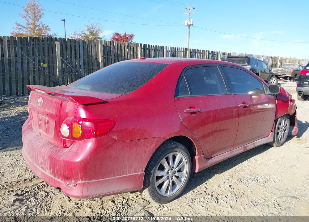 2010 TOYOTA COROLLA S VIN: 2T1BU4EE6AC463759
