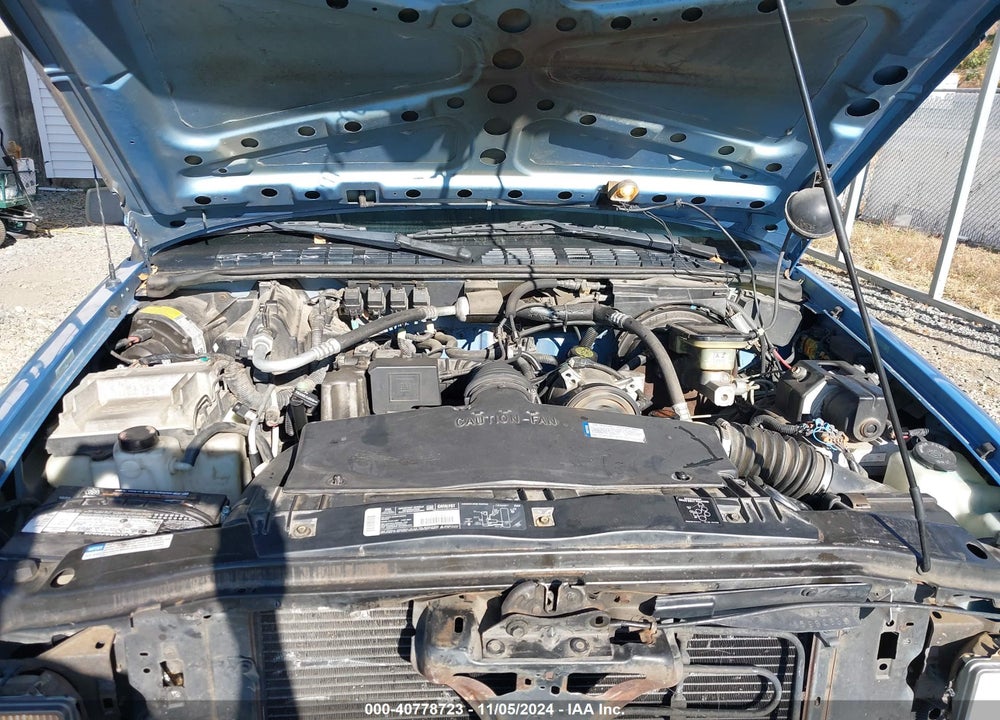 1997 CHEVROLET S-10 LS FLEETSIDE VIN: 1GCCS1941V8193836