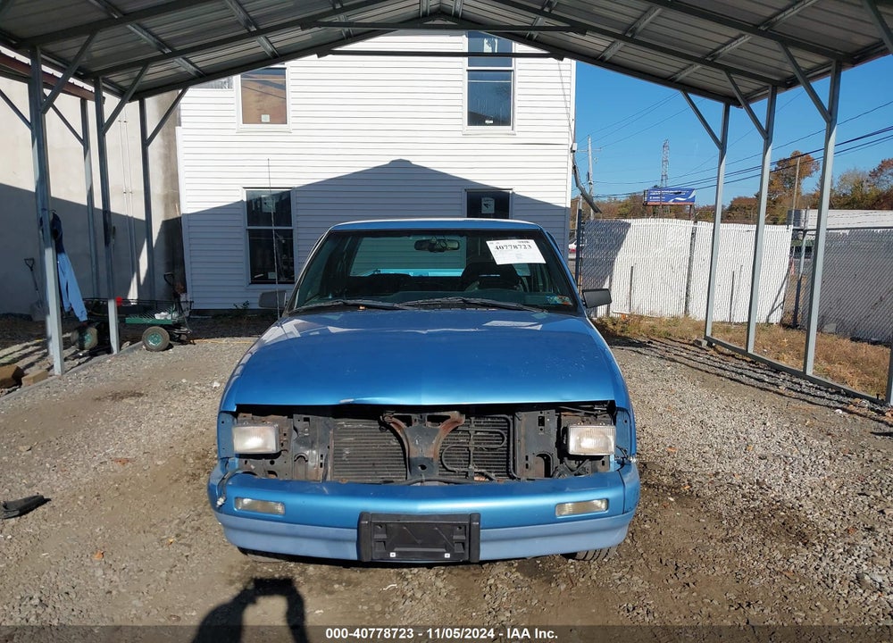 1997 CHEVROLET S-10 LS FLEETSIDE VIN: 1GCCS1941V8193836