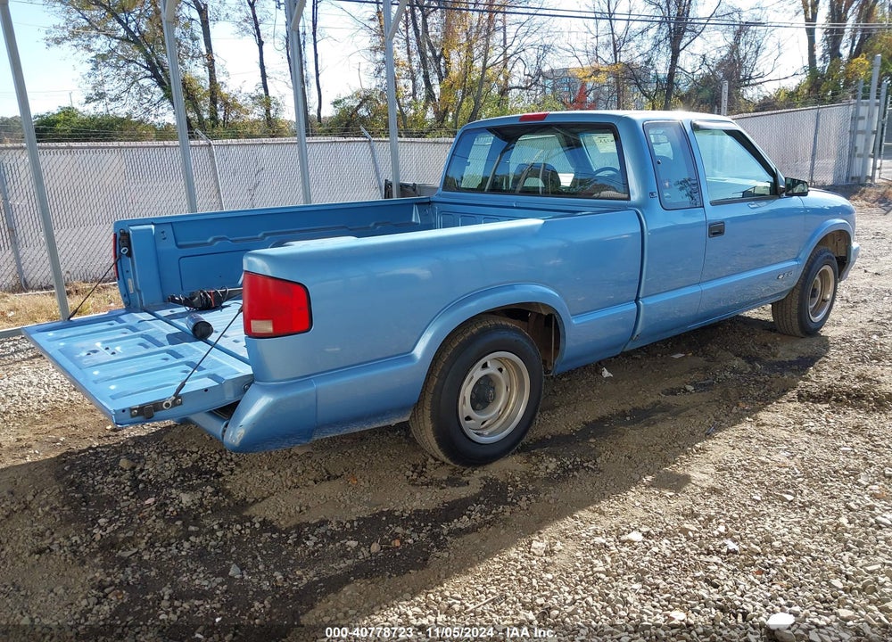 1997 CHEVROLET S-10 LS FLEETSIDE VIN: 1GCCS1941V8193836