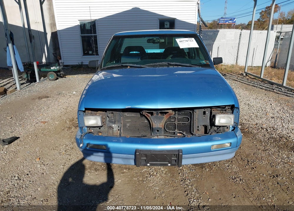 1997 CHEVROLET S-10 LS FLEETSIDE VIN: 1GCCS1941V8193836