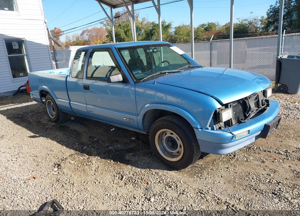 1997 CHEVROLET S-10 LS FLEETSIDE VIN: 1GCCS1941V8193836