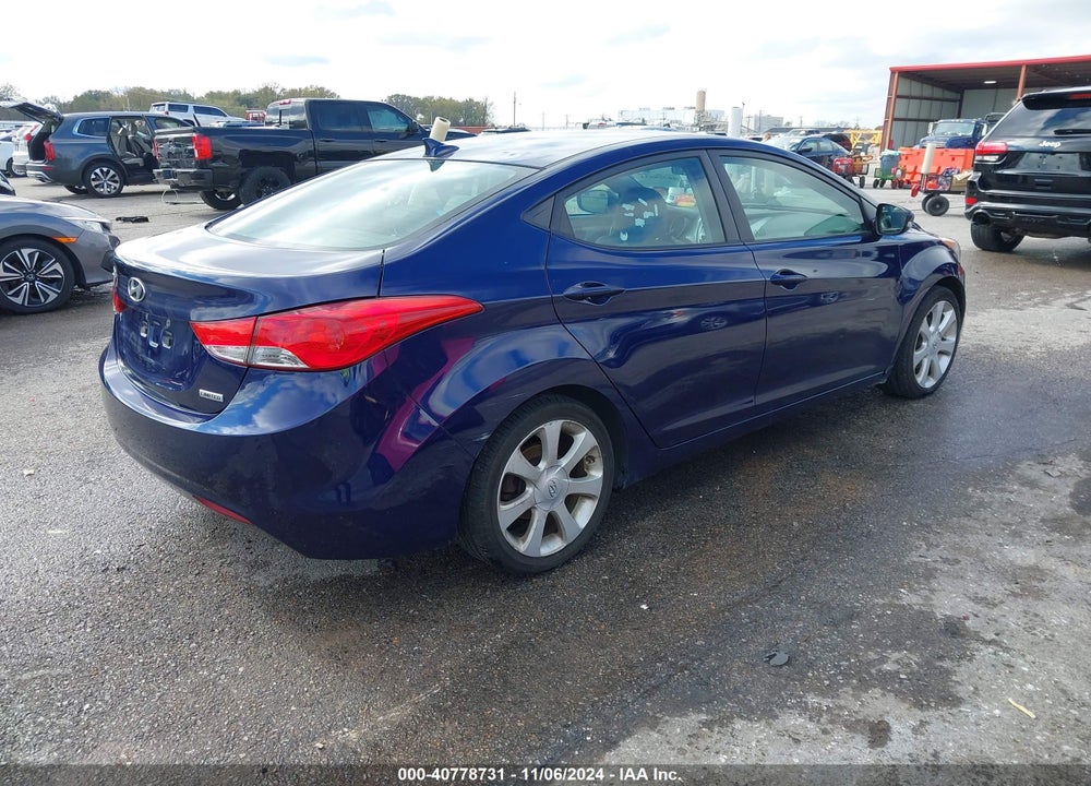 2013 HYUNDAI ELANTRA LIMITED VIN: 5NPDH4AE0DH383023