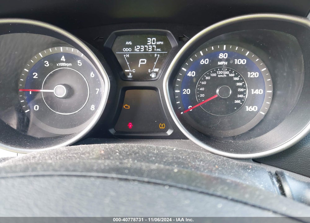 2013 HYUNDAI ELANTRA LIMITED VIN: 5NPDH4AE0DH383023