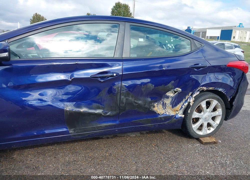 2013 HYUNDAI ELANTRA LIMITED VIN: 5NPDH4AE0DH383023