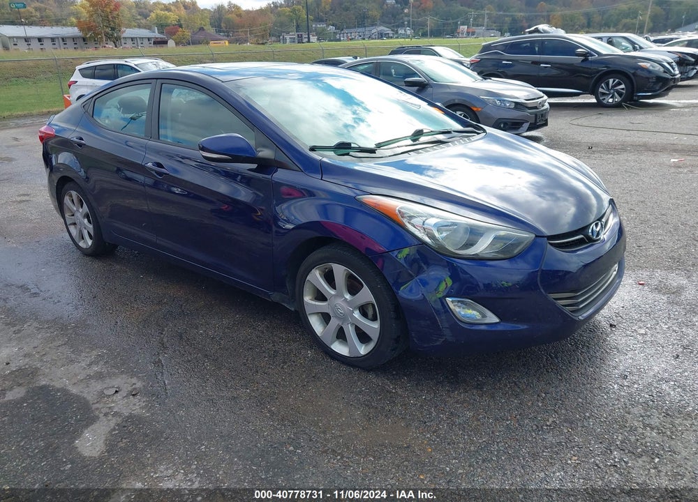2013 HYUNDAI ELANTRA LIMITED VIN: 5NPDH4AE0DH383023