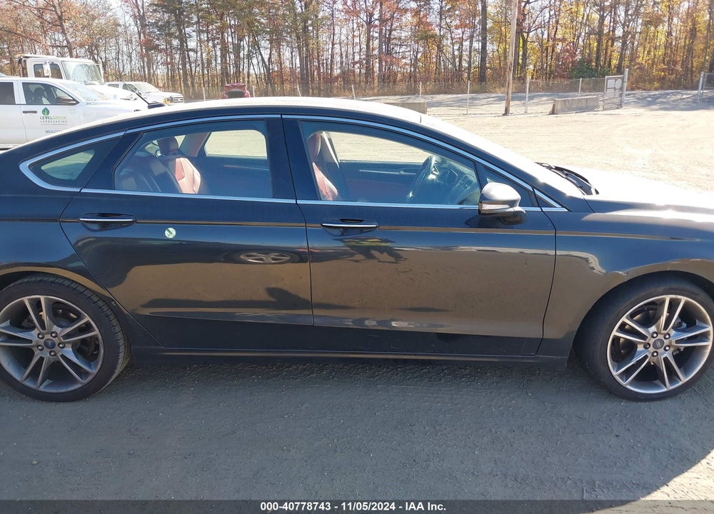 2014 FORD FUSION TITANIUM VIN: 3FA6P0K91ER350980