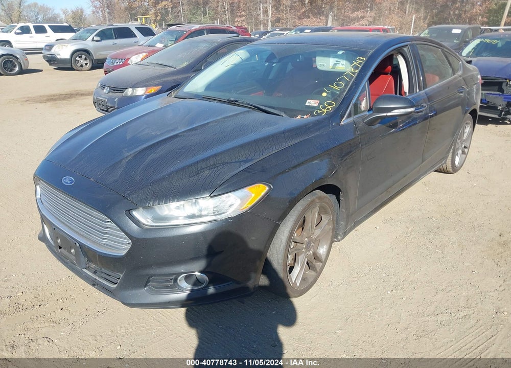 2014 FORD FUSION TITANIUM VIN: 3FA6P0K91ER350980