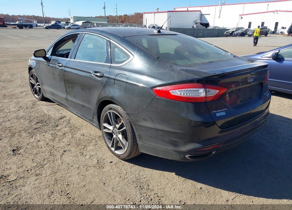 2014 FORD FUSION TITANIUM VIN: 3FA6P0K91ER350980
