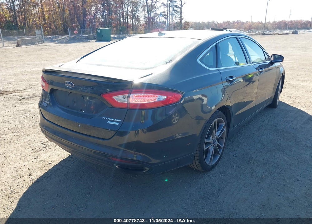 2014 FORD FUSION TITANIUM VIN: 3FA6P0K91ER350980
