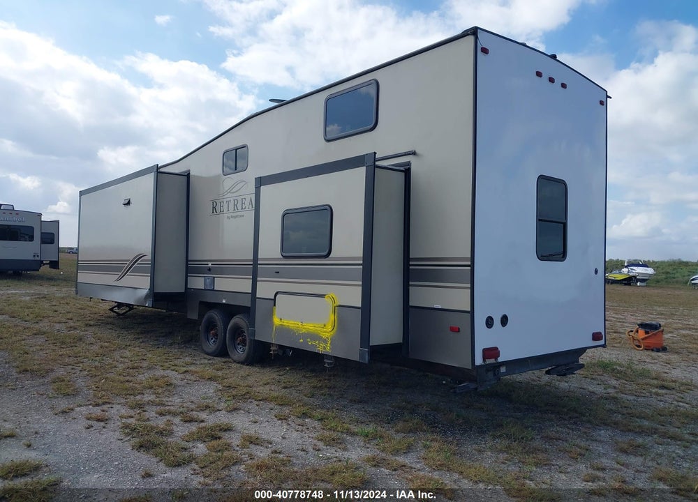 2019 KEYSTONE RV RETREAT TRAVEL TRAILER VIN: 4YDT39121KW260350