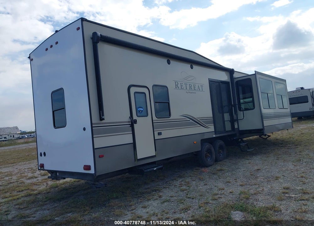 2019 KEYSTONE RV RETREAT TRAVEL TRAILER VIN: 4YDT39121KW260350