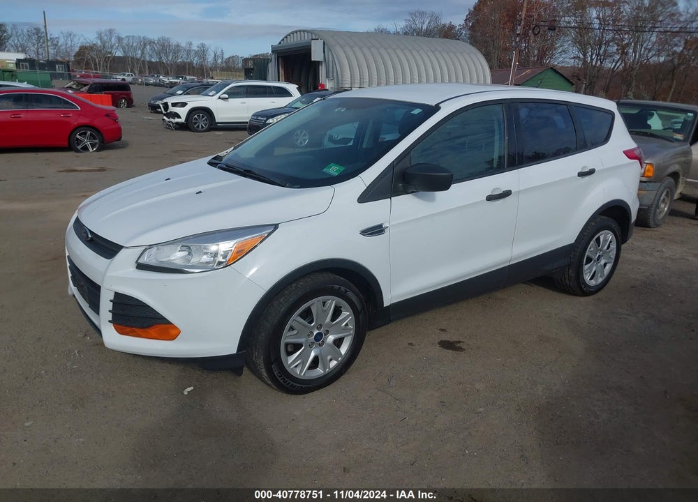 2016 FORD ESCAPE S VIN: 1FMCU0F7XGUB86425