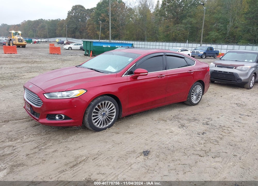 2014 FORD FUSION TITANIUM VIN: 3FA6P0K95ER161300