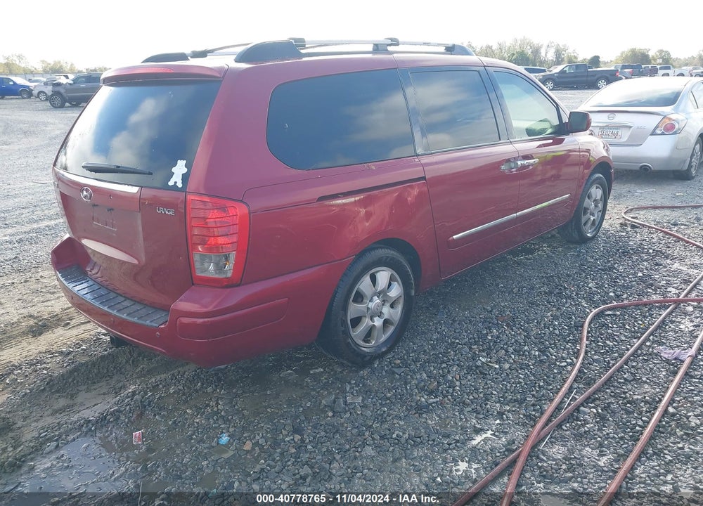 2007 HYUNDAI ENTOURAGE GLS/LIMITED/SE VIN: KNDMC233476027218