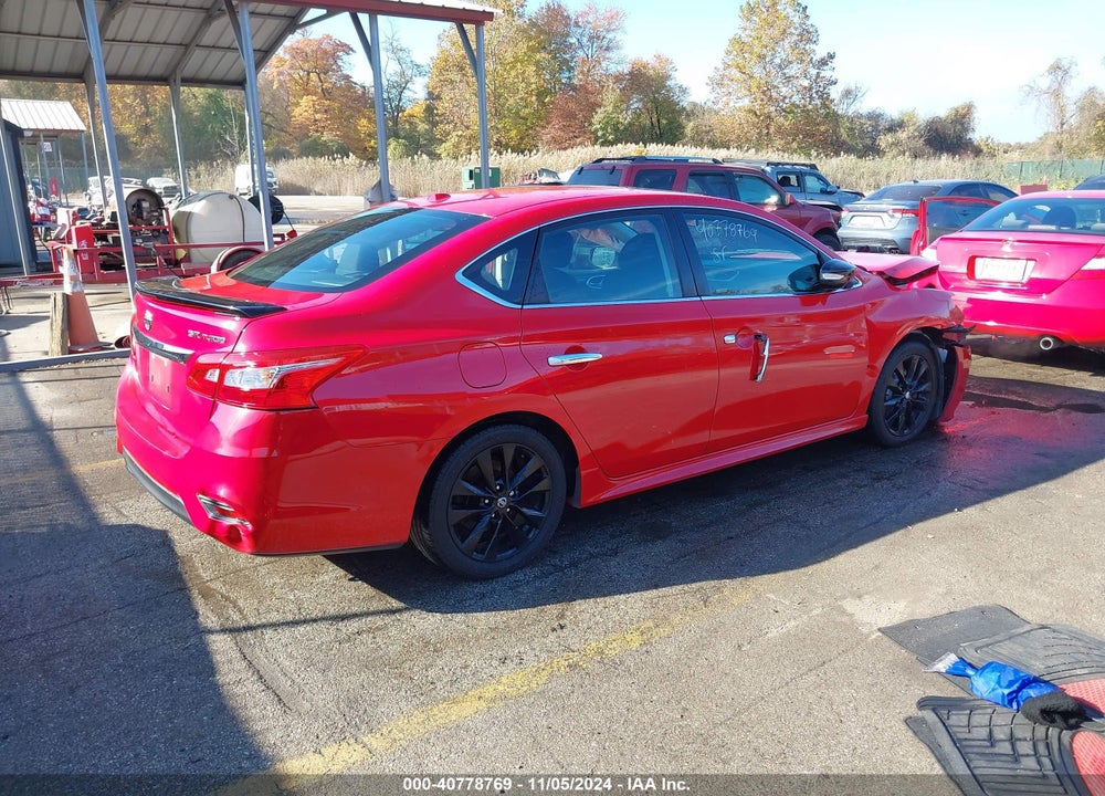 2017 NISSAN SENTRA SR TURBO VIN: 3N1CB7AP6HY297372