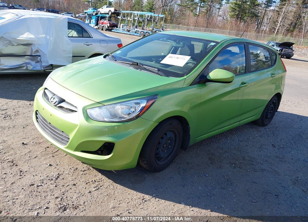 2013 HYUNDAI ACCENT GS VIN: KMHCT5AE4DU066427