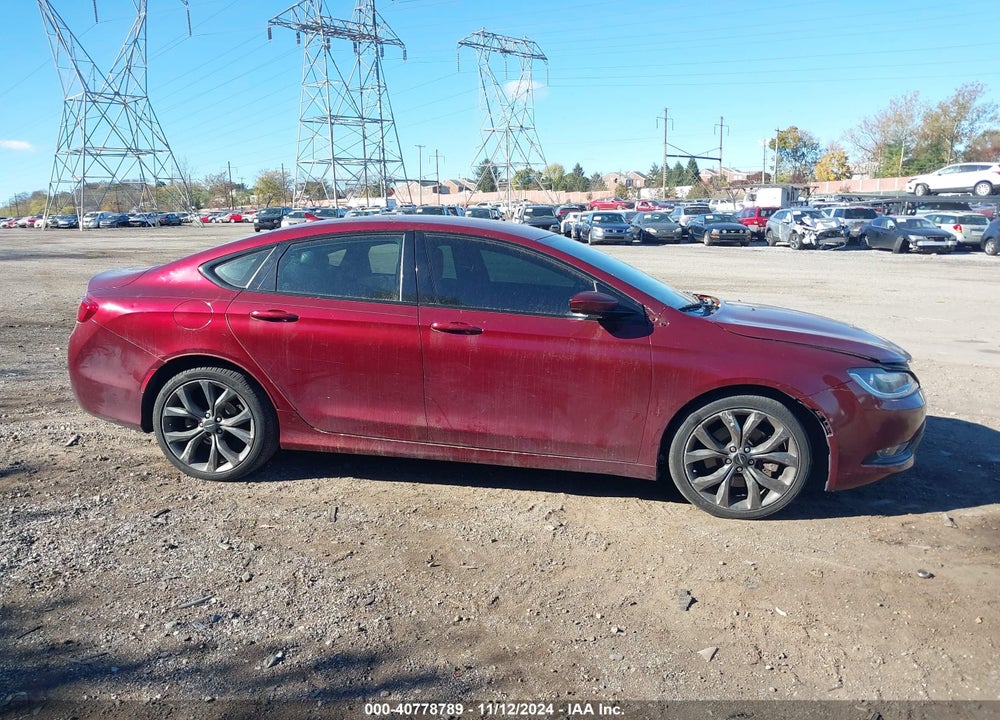 2015 CHRYSLER 200 S VIN: 1C3CCCDG0FN514573