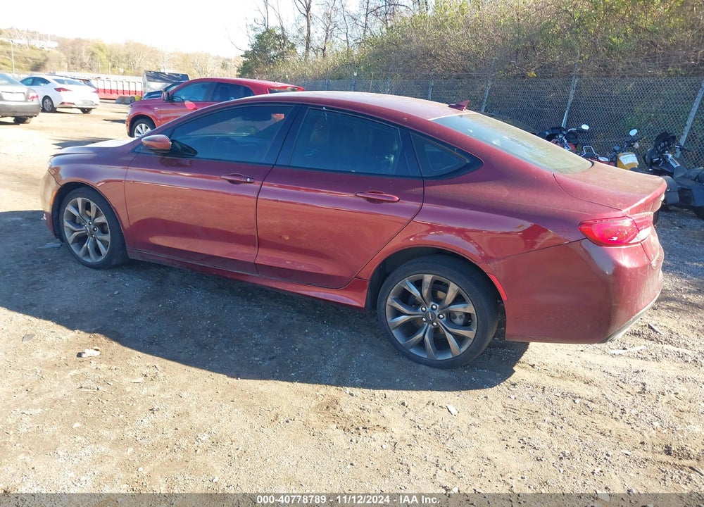 2015 CHRYSLER 200 S VIN: 1C3CCCDG0FN514573