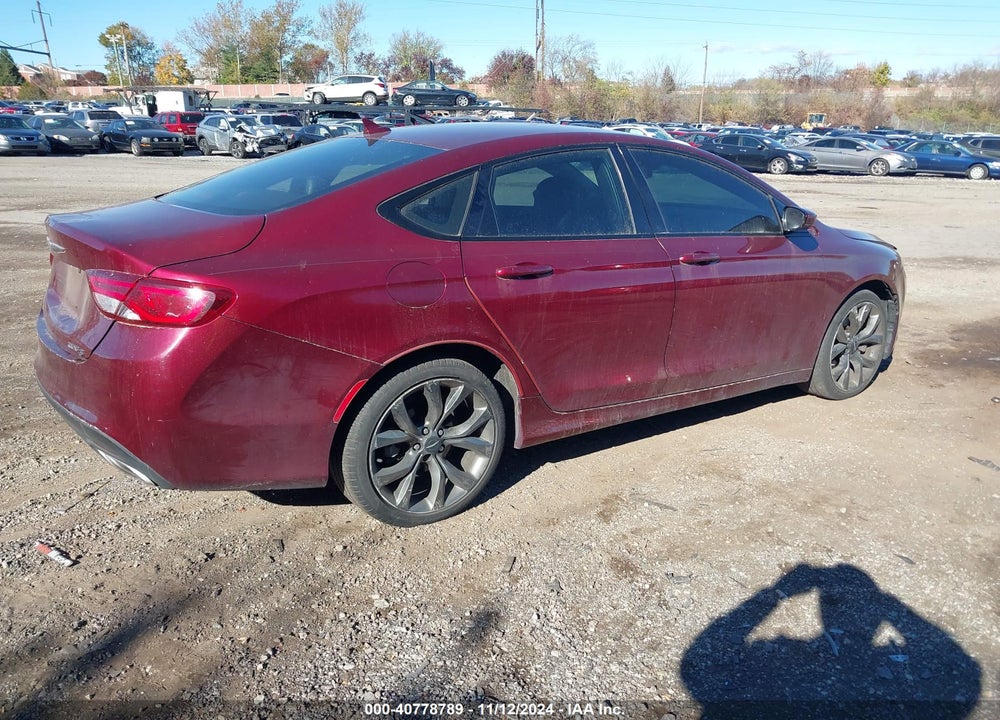 2015 CHRYSLER 200 S VIN: 1C3CCCDG0FN514573