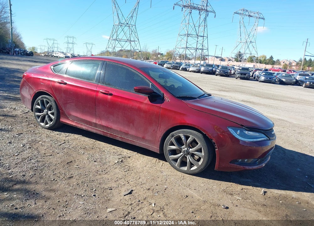 2015 CHRYSLER 200 S VIN: 1C3CCCDG0FN514573