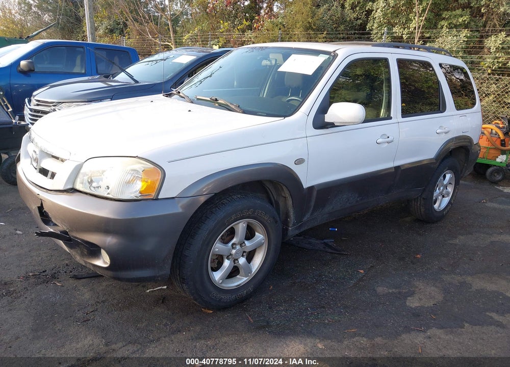 2005 MAZDA TRIBUTE S VIN: 4F2CZ04125KM35989