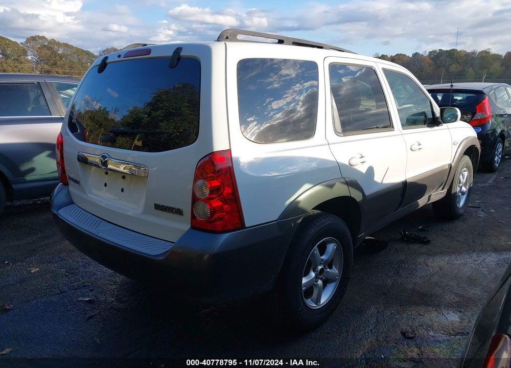 2005 MAZDA TRIBUTE S VIN: 4F2CZ04125KM35989