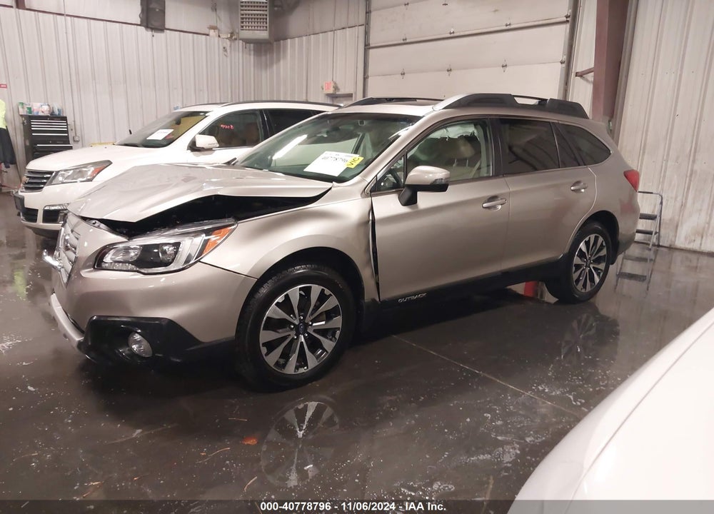 2017 SUBARU OUTBACK 2.5I LIMITED VIN: 4S4BSANC8H3348937