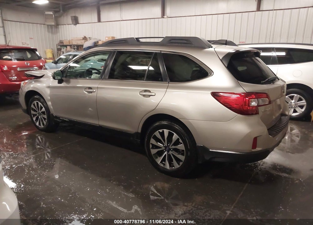 2017 SUBARU OUTBACK 2.5I LIMITED VIN: 4S4BSANC8H3348937