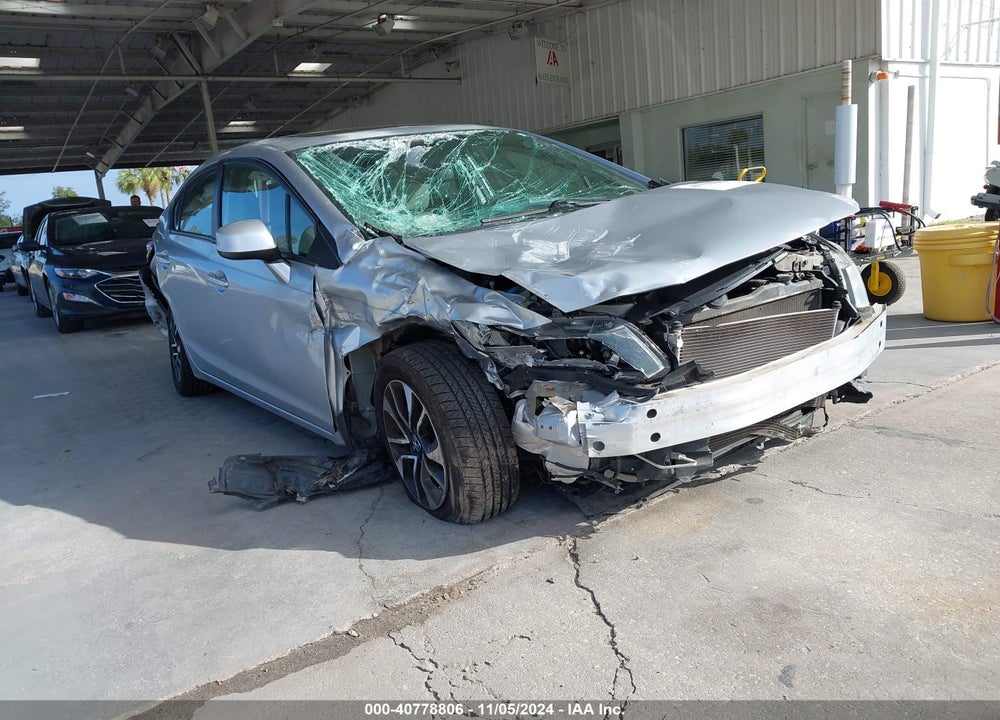 2013 HONDA CIVIC EX-L VIN: 2HGFB2F95DH524964