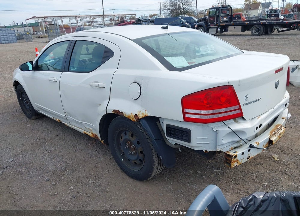2008 DODGE AVENGER SE VIN: 1B3LC46K08N227712