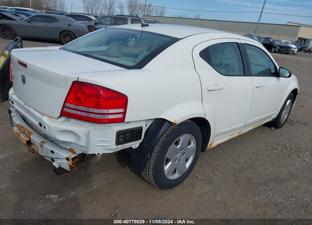 2008 DODGE AVENGER SE VIN: 1B3LC46K08N227712