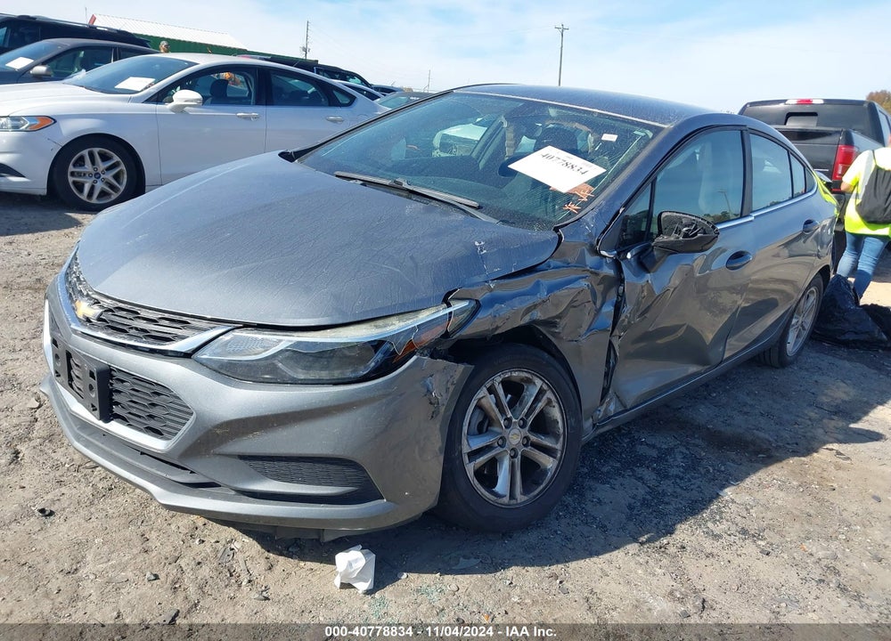 2018 CHEVROLET CRUZE LT AUTO VIN: 1G1BE5SM3J7243536