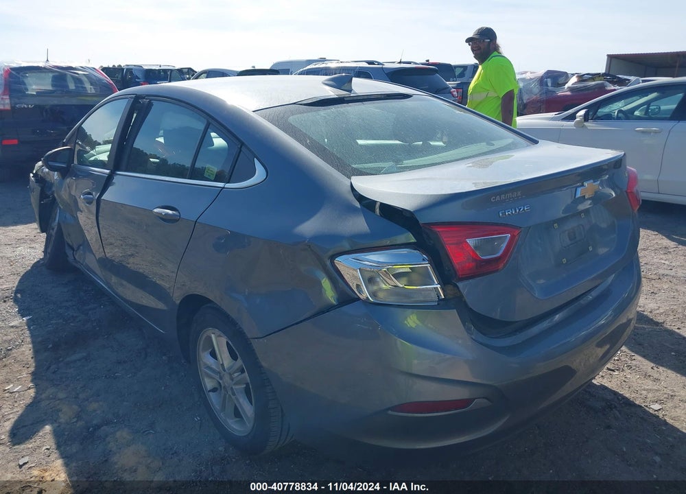 2018 CHEVROLET CRUZE LT AUTO VIN: 1G1BE5SM3J7243536