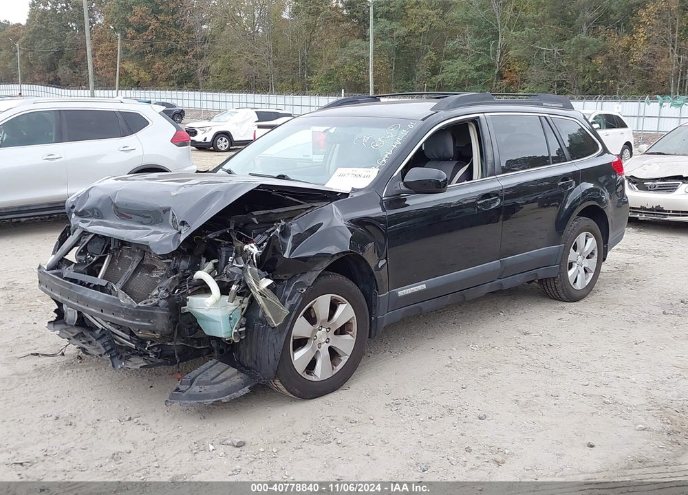 2012 SUBARU OUTBACK 2.5I PREMIUM VIN: 4S4BRCCC6C3250329